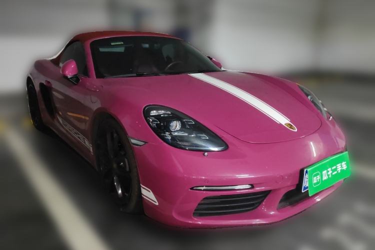 Used Porsche 718 2022 Boxster T 2.0T Front Right 45 Deg