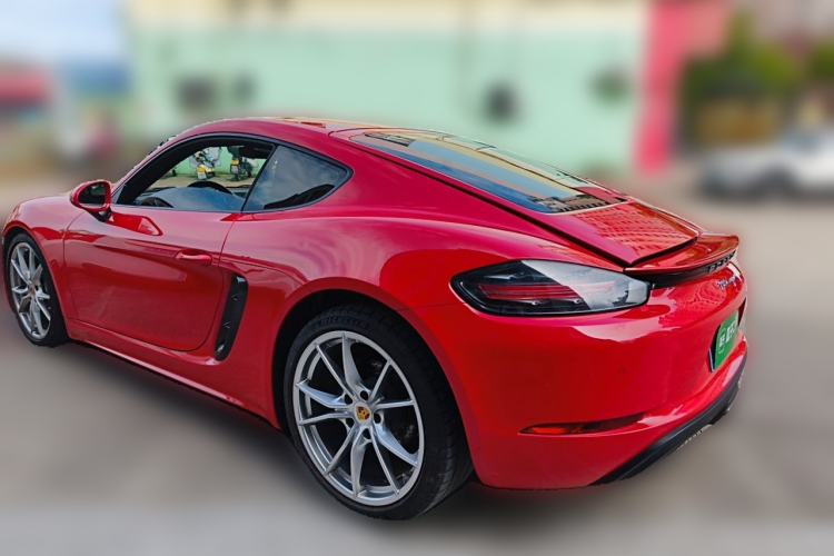 Used Porsche 718 2022 Cayman 2.0T Rear Left 45 Deg