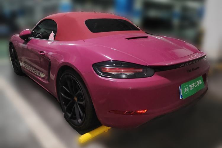 Used Porsche 718 2022 Boxster T 2.0T Rear Left 45 Deg