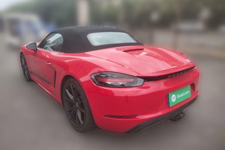 Used Porsche 718 2022 Boxster T 2.0T Rear Left 45 Deg