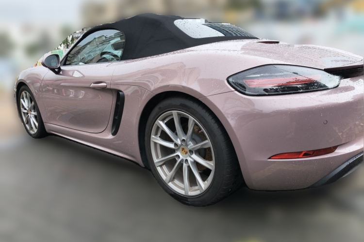 Used Porsche 718 2022 Boxster 2.0T Rear Left 45 Deg