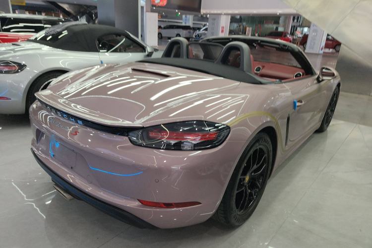 Used Porsche 718 2022 Boxster 2.0T Rear Right 45 Deg