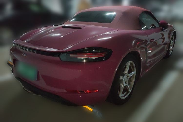 Used Porsche 718 2022 Boxster 2.0T Rear Right 45 Deg