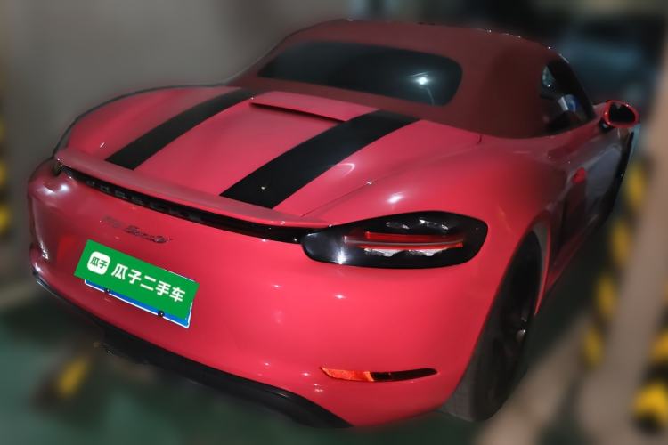 Used Porsche 718 2022 Boxster 2.0T Rear Right 45 Deg