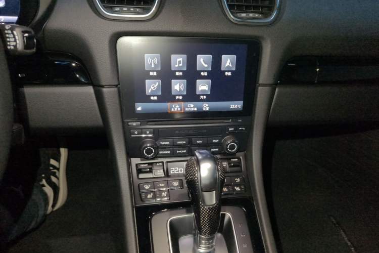 Used Porsche 718 2022 Boxster T 2.0T Audio And AC Panel
