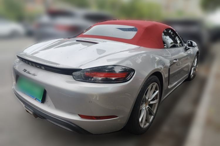 Used Porsche 718 2022 Boxster T 2.0T Rear Right 45 Deg
