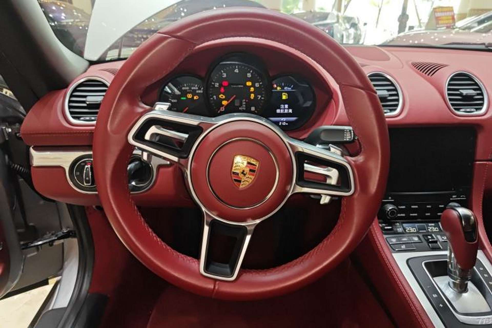 Used Porsche 718 2022 Boxster 2.0T Steering Wheel
