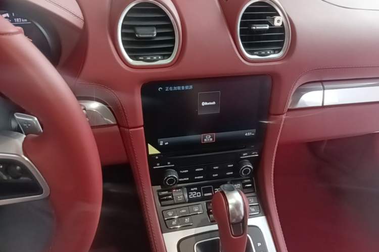 Used Porsche 718 2022 Boxster 2.0T Audio And AC Panel