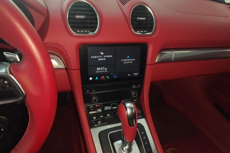 Used Porsche 718 2022 Boxster 2.0T Audio And AC Panel
