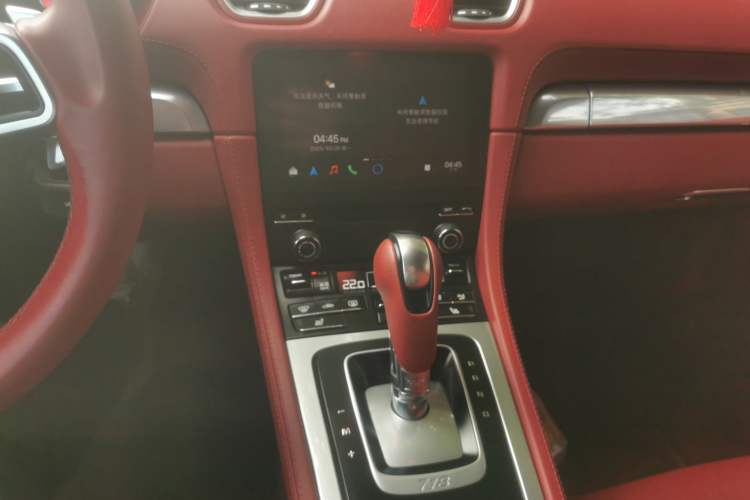 Used Porsche 718 2022 Boxster 2.0T Audio And AC Panel