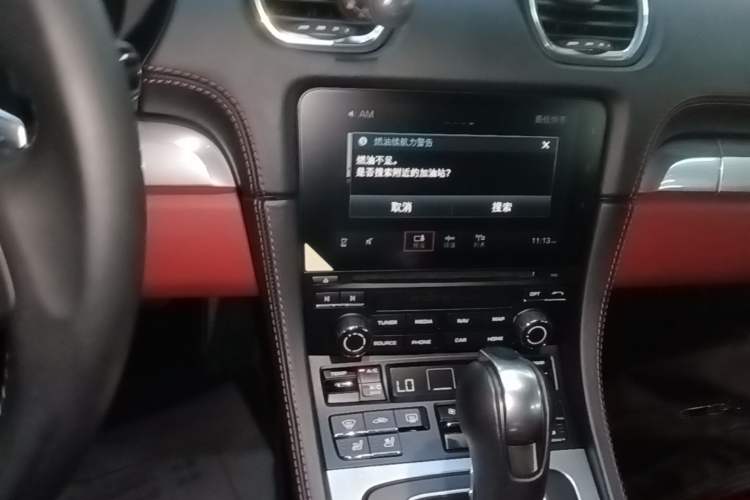 Used Porsche 718 2022 Boxster 2.0T Audio And AC Panel