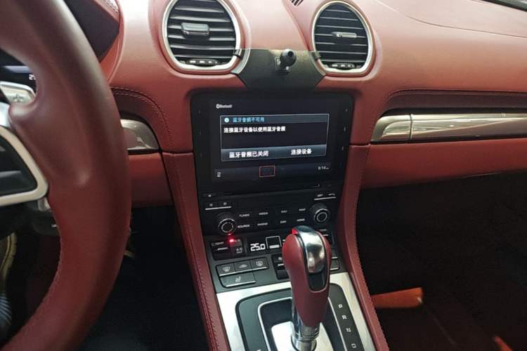 Used Porsche 718 2022 Boxster 2.0T Audio And AC Panel