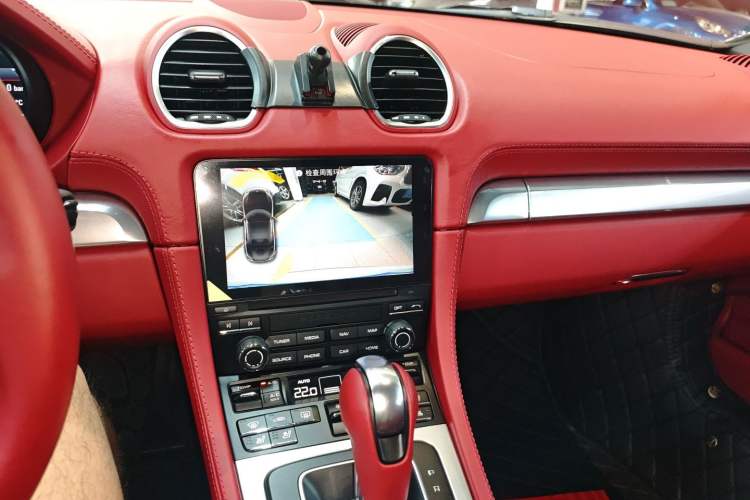 Used Porsche 718 2022 Boxster 2.0T Audio And AC Panel