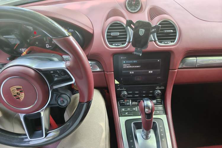 Used Porsche 718 2022 Boxster 2.0T Audio And AC Panel