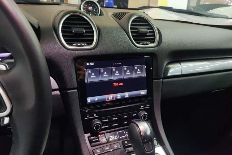 Used Porsche 718 2022 Boxster 2.0T Audio And AC Panel