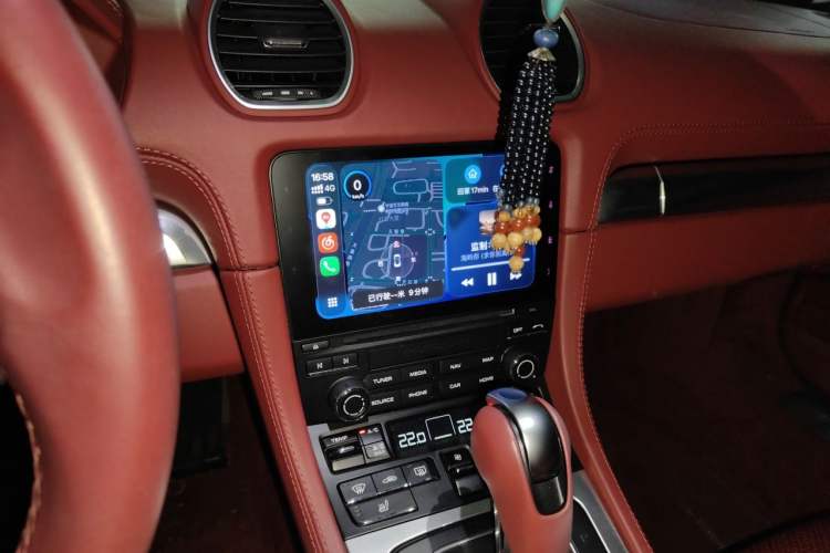 Used Porsche 718 2022 Boxster 2.0T Audio And AC Panel