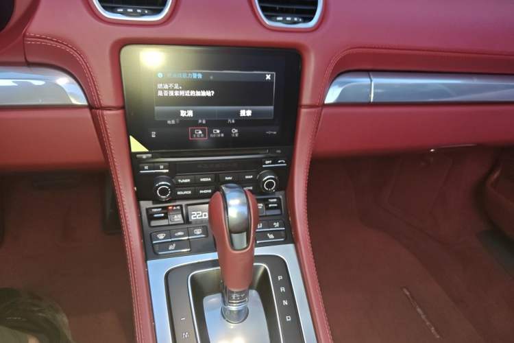 Used Porsche 718 2022 Boxster 2.0T Audio And AC Panel