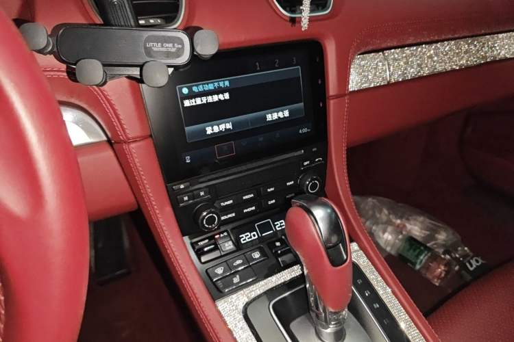 Used Porsche 718 2022 Boxster 2.0T Audio And AC Panel