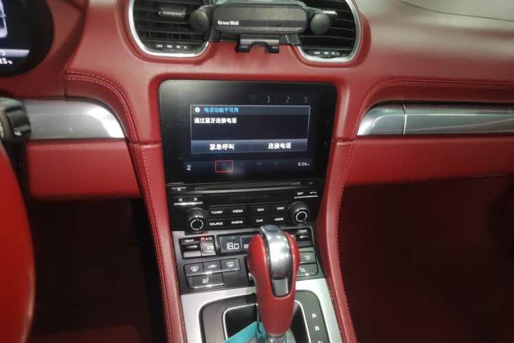 Used Porsche 718 2022 Boxster 2.0T Audio And AC Panel