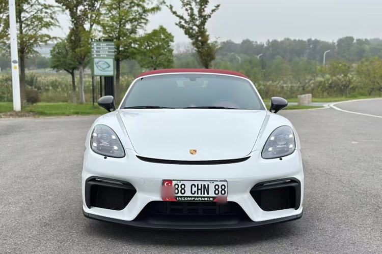 Used Porsche 718 2022 Spyder 2.0T Engine Bay