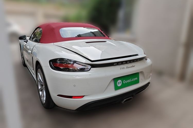 Used Porsche 718 2022 Boxster 2.0T Rear Left 45 Deg
