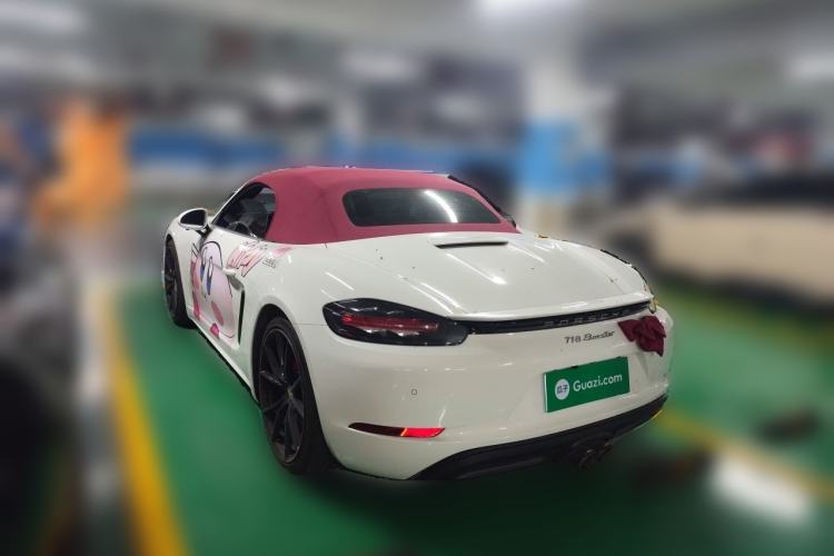 Used Porsche 718 2022 Boxster 2.0T Rear Left 45 Deg