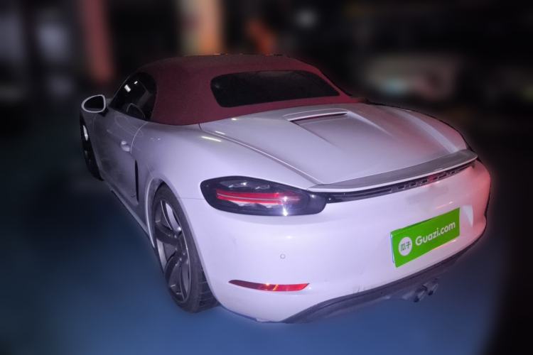 Used Porsche 718 2022 Boxster 2.0T Rear Left 45 Deg