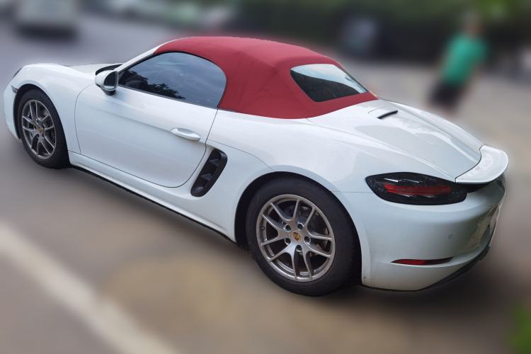 Used Porsche 718 2022 Boxster 2.0T Rear Left 45 Deg