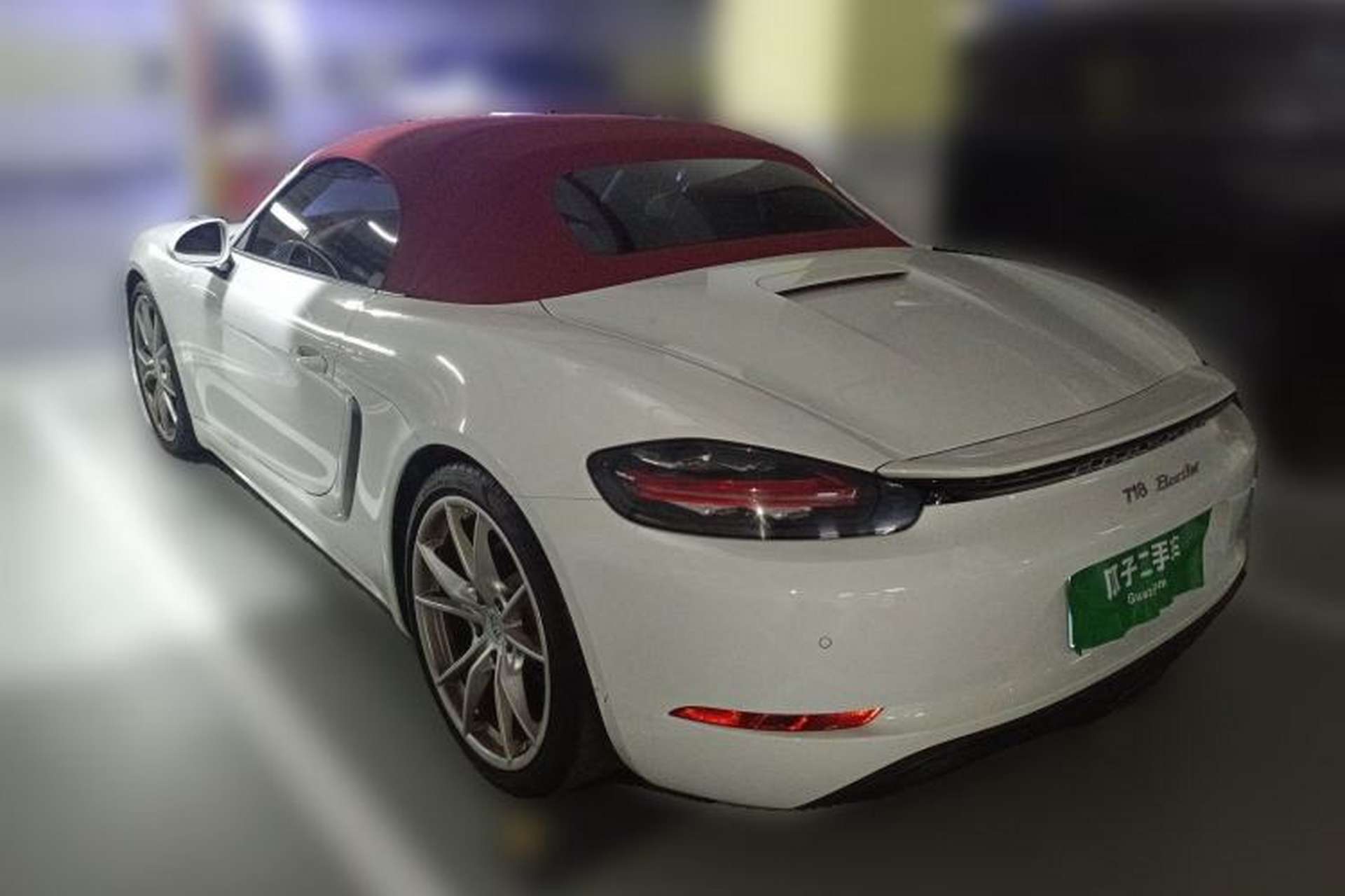 Used Porsche 718 2022 Boxster 2.0T Rear Left 45 Deg