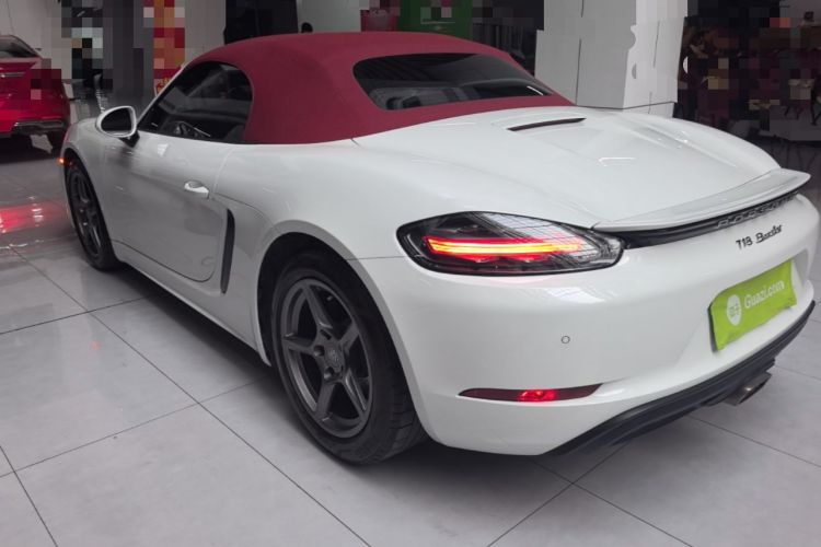 Used Porsche 718 2022 Boxster 2.0T Rear Left 45 Deg