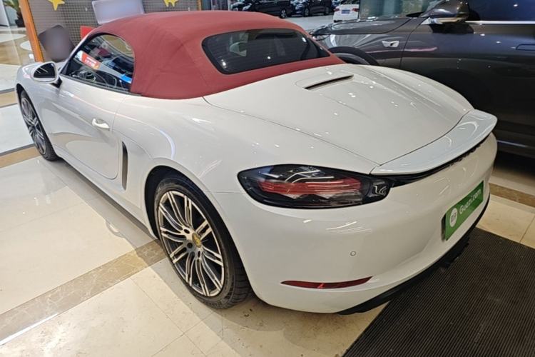 Used Porsche 718 2022 Boxster 2.0T Rear Left 45 Deg