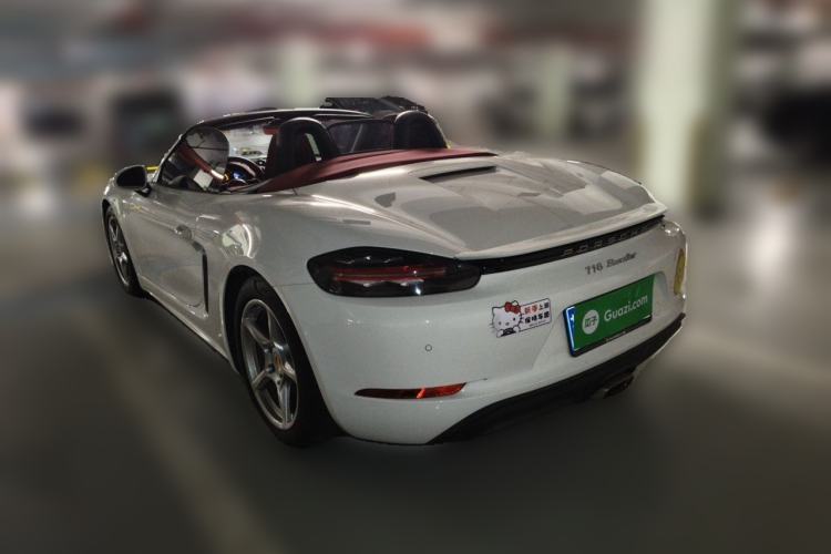Used Porsche 718 2022 Boxster 2.0T Rear Left 45 Deg