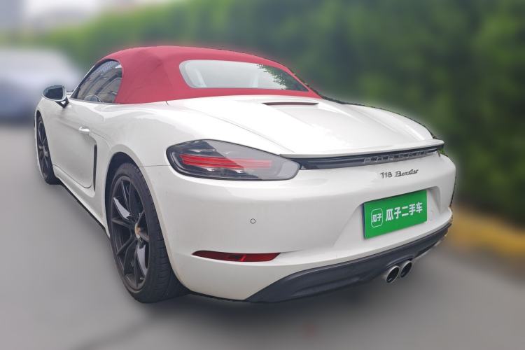Used Porsche 718 2022 Boxster 2.0T Rear Left 45 Deg