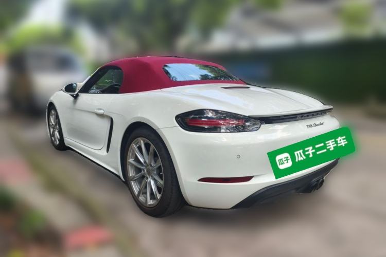 Used Porsche 718 2022 Boxster 2.0T Rear Left 45 Deg