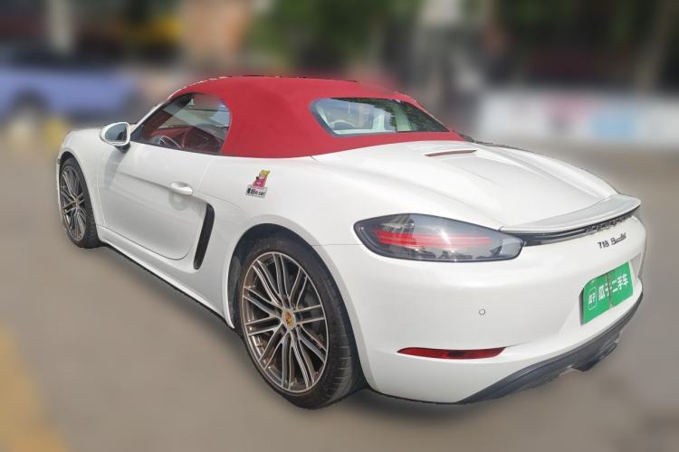 Used Porsche 718 2022 Boxster 2.0T Rear Left 45 Deg