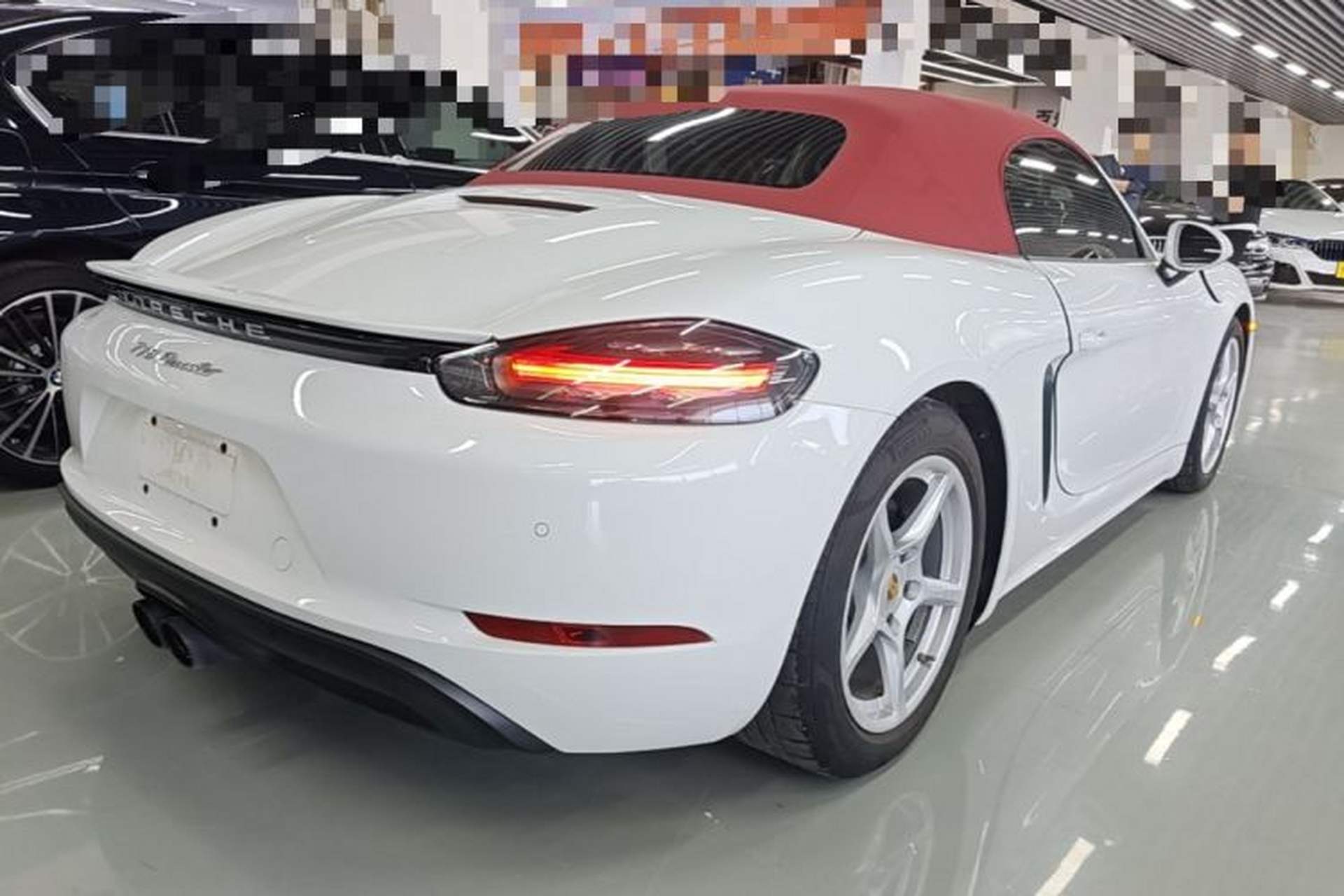 Used Porsche 718 2022 Boxster 2.0T Rear Right 45 Deg