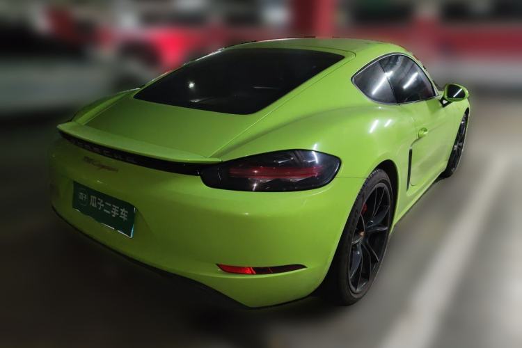 Used Porsche 718 2022 Cayman 2.0T Rear Right 45 Deg