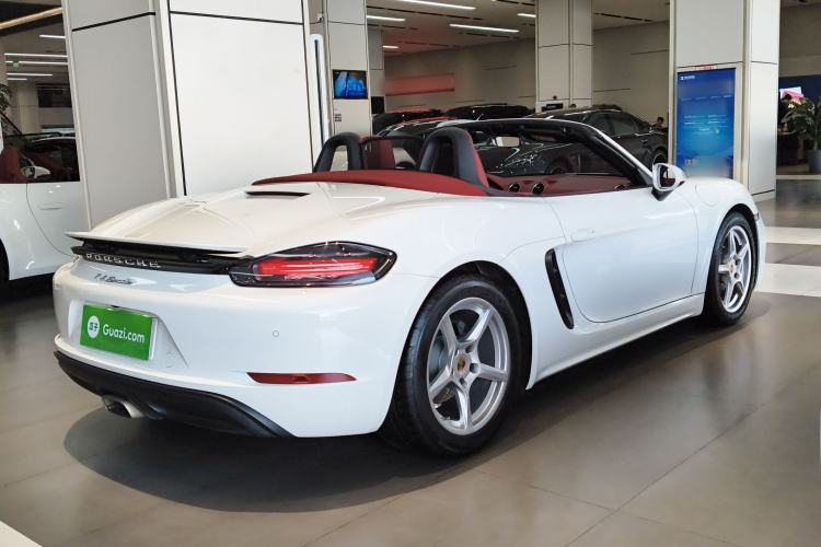 Used Porsche 718 2022 Boxster 2.0T Rear Right 45 Deg