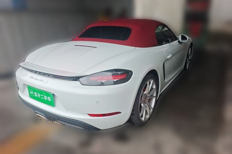 Used Porsche 718 2022 Boxster 2.0T Rear Right 45 Deg