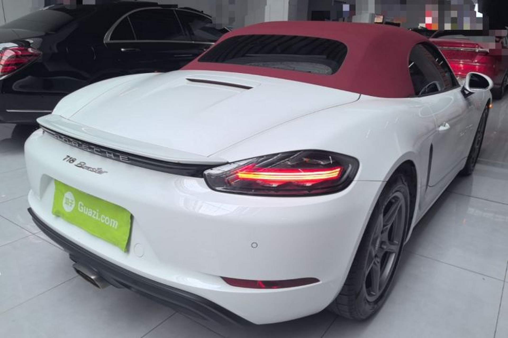 Used Porsche 718 2022 Boxster 2.0T Rear Right 45 Deg