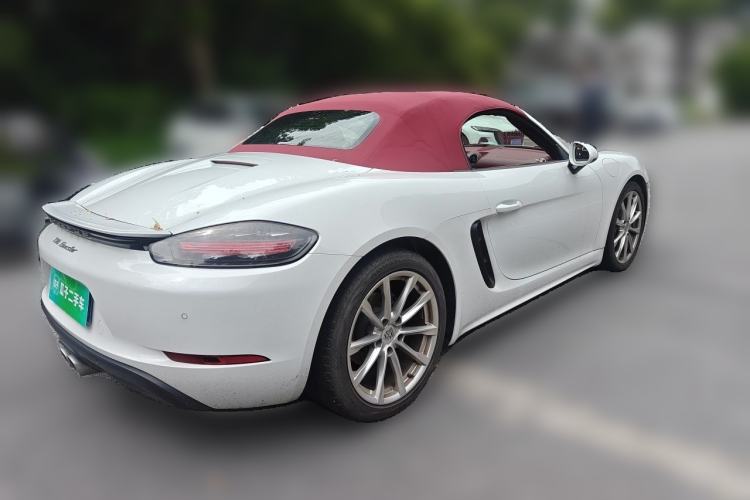 Used Porsche 718 2022 Boxster 2.0T Rear Right 45 Deg