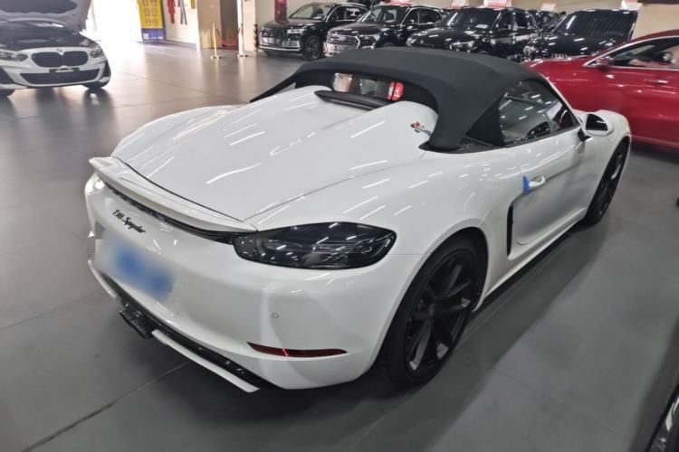 Used Porsche 718 2022 Spyder 2.0T Rear Right 45 Deg