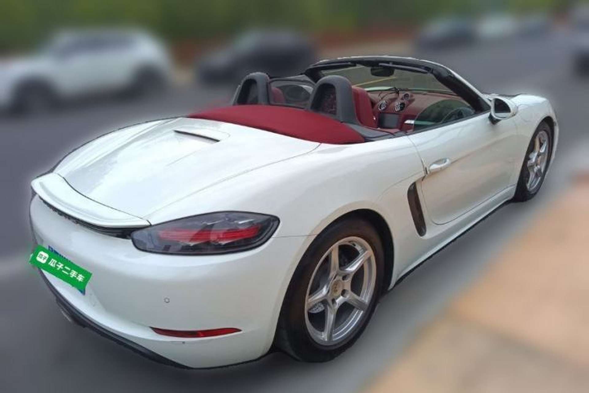 Used Porsche 718 2022 Boxster 2.0T Rear Right 45 Deg