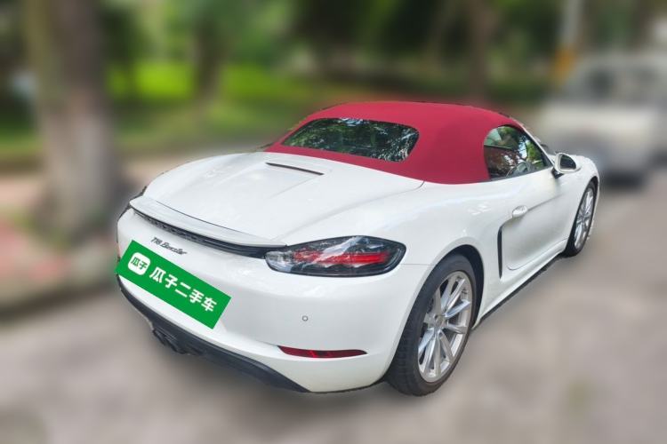 Used Porsche 718 2022 Boxster 2.0T Rear Right 45 Deg