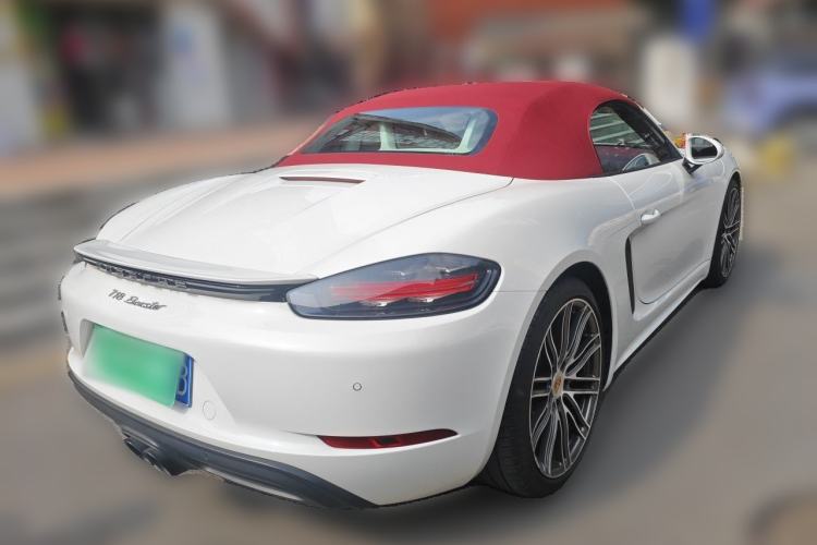 Used Porsche 718 2022 Boxster 2.0T Rear Right 45 Deg