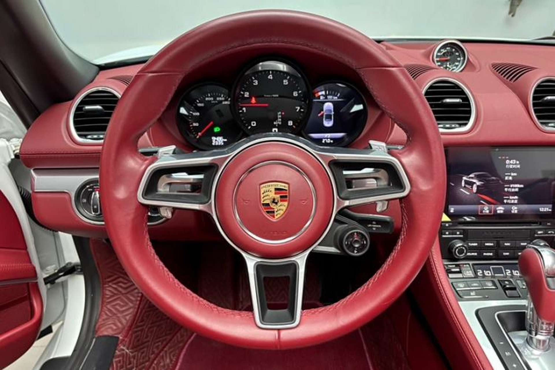 Used Porsche 718 2022 Boxster 2.0T Steering Wheel