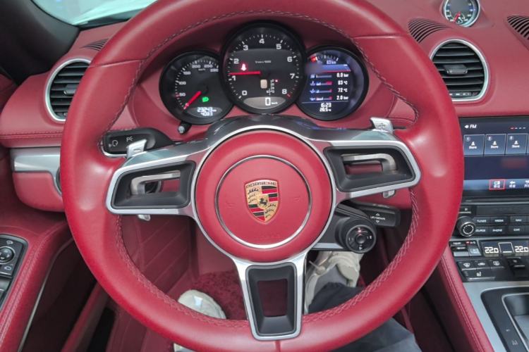 Used Porsche 718 2022 Boxster 2.0T Steering Wheel