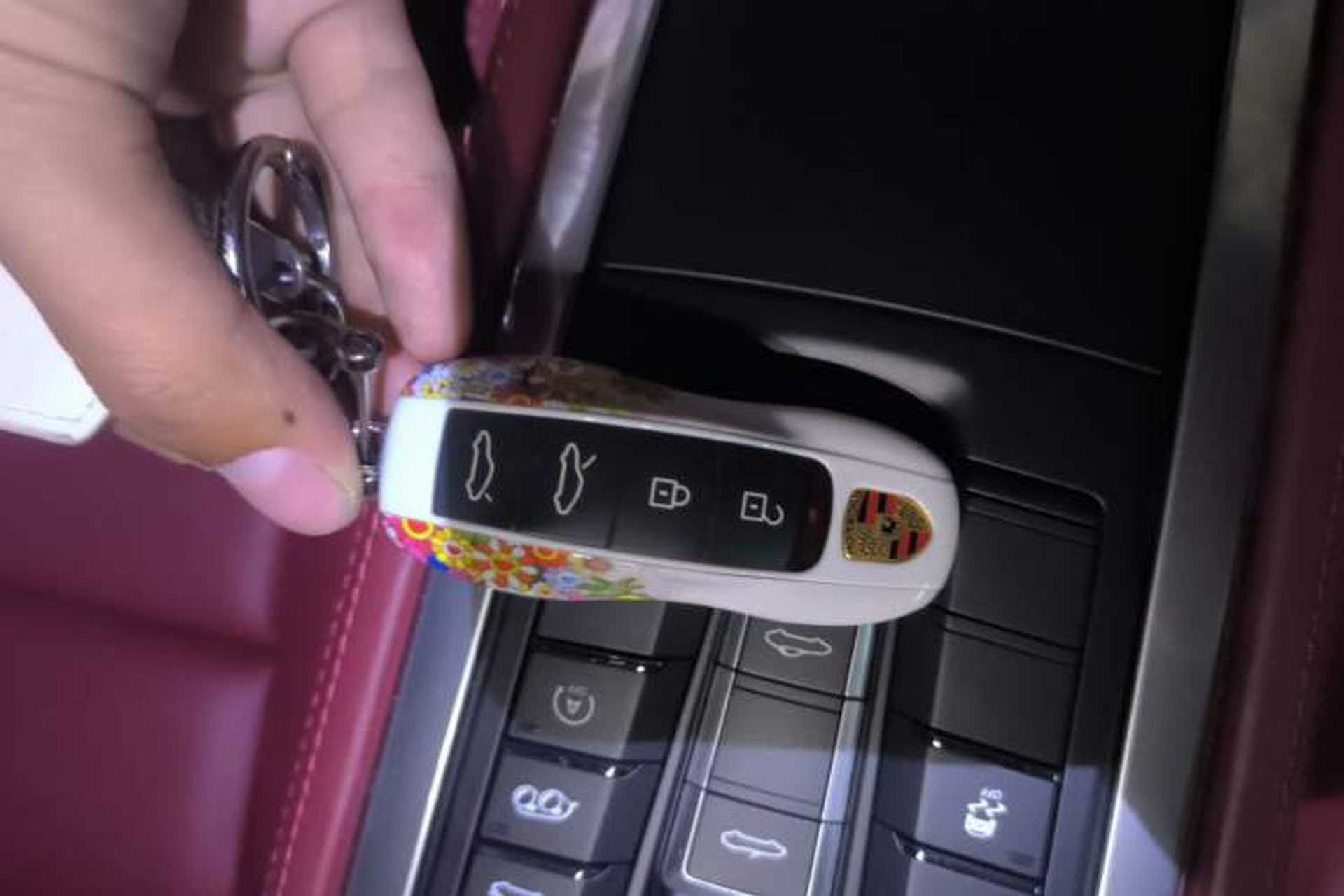 Used Porsche 718 2022 Boxster 2.0T Vehicle Key