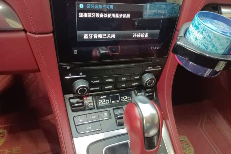 Used Porsche 718 2022 Boxster 2.0T Audio And AC Panel