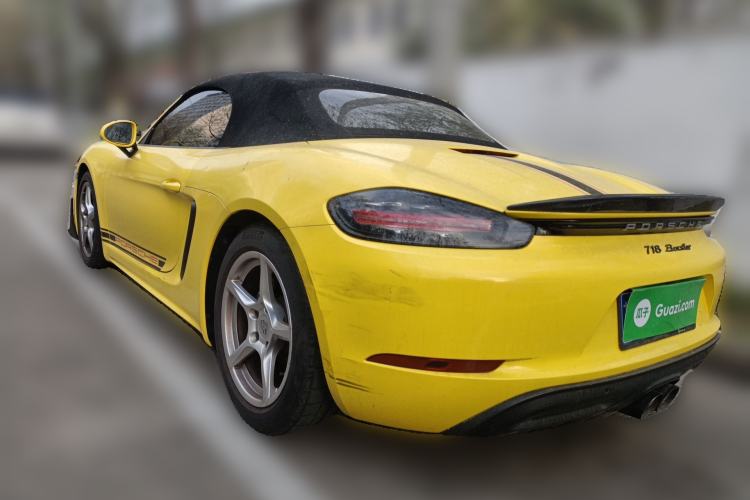 Used Porsche 718 2022 Boxster 2.0T Rear Left 45 Deg